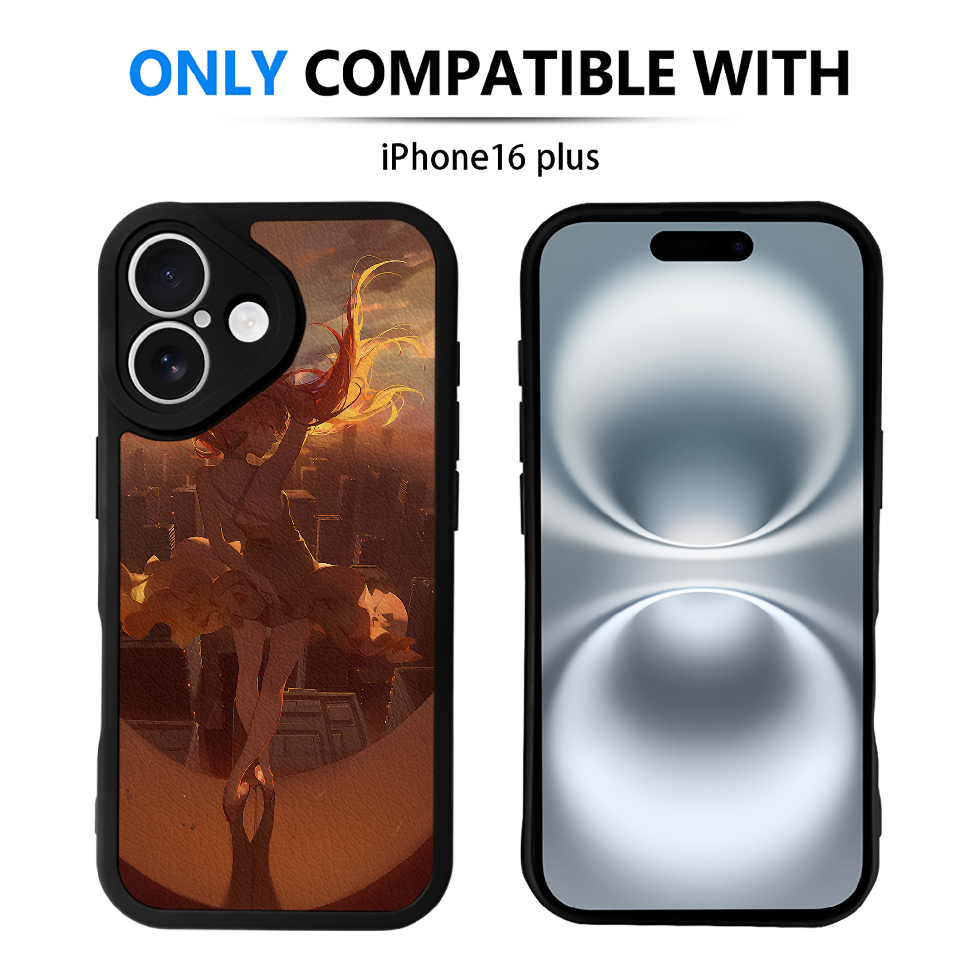 （画像用） EVA 新世紀エヴァンゲリオン 【iPhone 16シリーズ対応】シリコンスマホケース（レザー調） 材質：シリコン